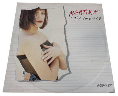 Martika Toy Soldiers 12'' Vinyl Single 1989 CBS 3-Track UK Pressing Pop L3F O813