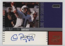 2000 Stadium Club Lone Star Signatures Chad Pennington #LS12 Auto 7xr