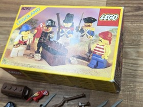 LEGO 6251 Sea Mates Original Packaging Box RARE Box Original Packaging Pirates Pirates 6250 6252