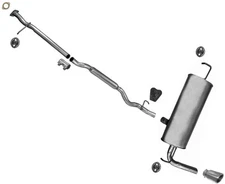 Made in USA Rear Muffler Exhaust Pipe System For Nissan Rouge 2.5L 2014-2020