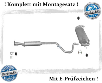 Auspuffanlage für Land Rover Freelander 1.8 16V 4x4 Bj.98-00 Auspuff Montagesatz