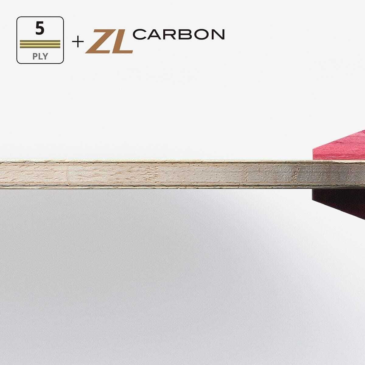 Butterfly Mizutani Jun Super ZLC Table Tennis Blade 36604 for sale