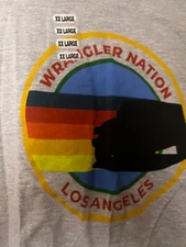 Jeep Wrangler Nation Men’s T-shirt Size 2XL Short Sleeve Gray