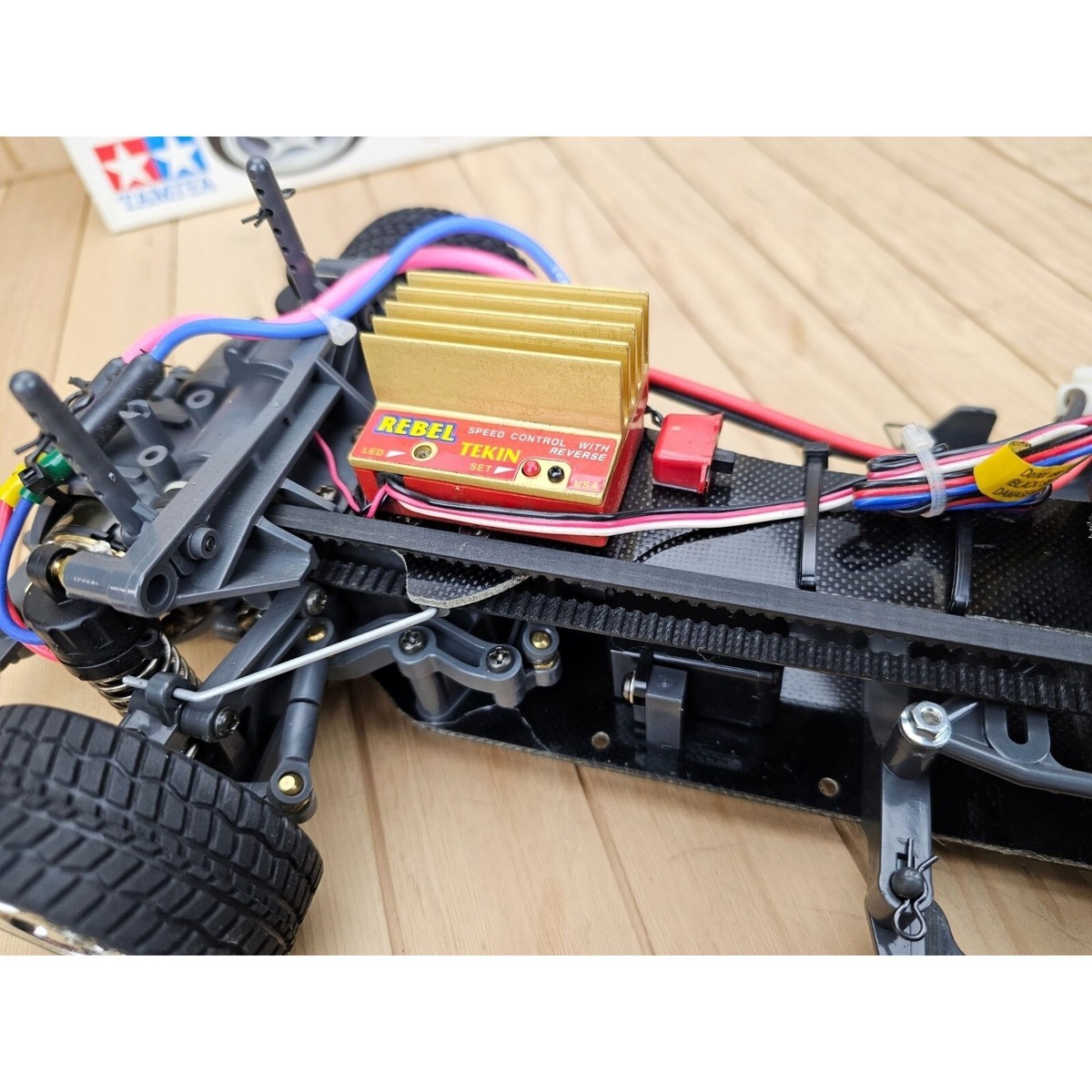 Vintage 1996 Tamiya 58177 TA03F-Pro 4WD Belt Drive 1/10 Vintage 1996 Tamiya 58177 TA03F-Pro 4WD Belt Drive 1/10