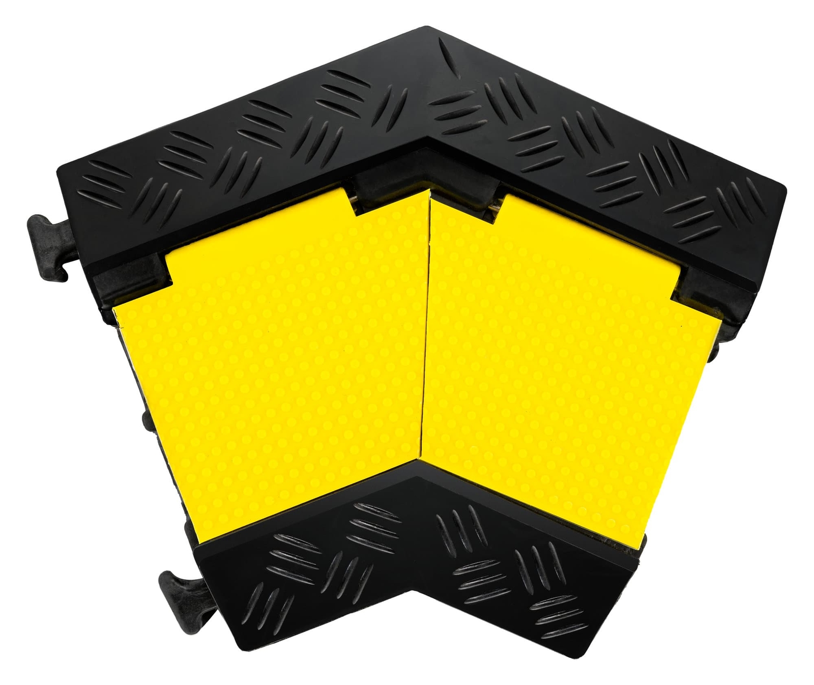 2-Канальный Кабельбрюкке 45° В сторону входа в Шлюзбрюкке PKW LKW Überfahrschutz