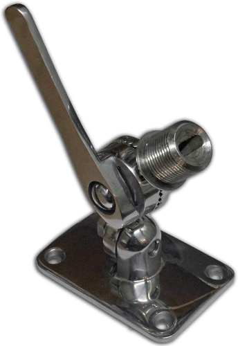 Antenne VHF 316 Support de base réglable en acier inoxydable pour bateaux (Pack de 1) - Photo 3/4