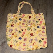 Handmade Tote Bag shopping Bag Vintage Paper Doll Cute Fabric 15x14”