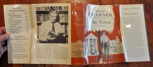 The Town, William Faulkner ~ 1st PRINTING - Imagen 2 de 9