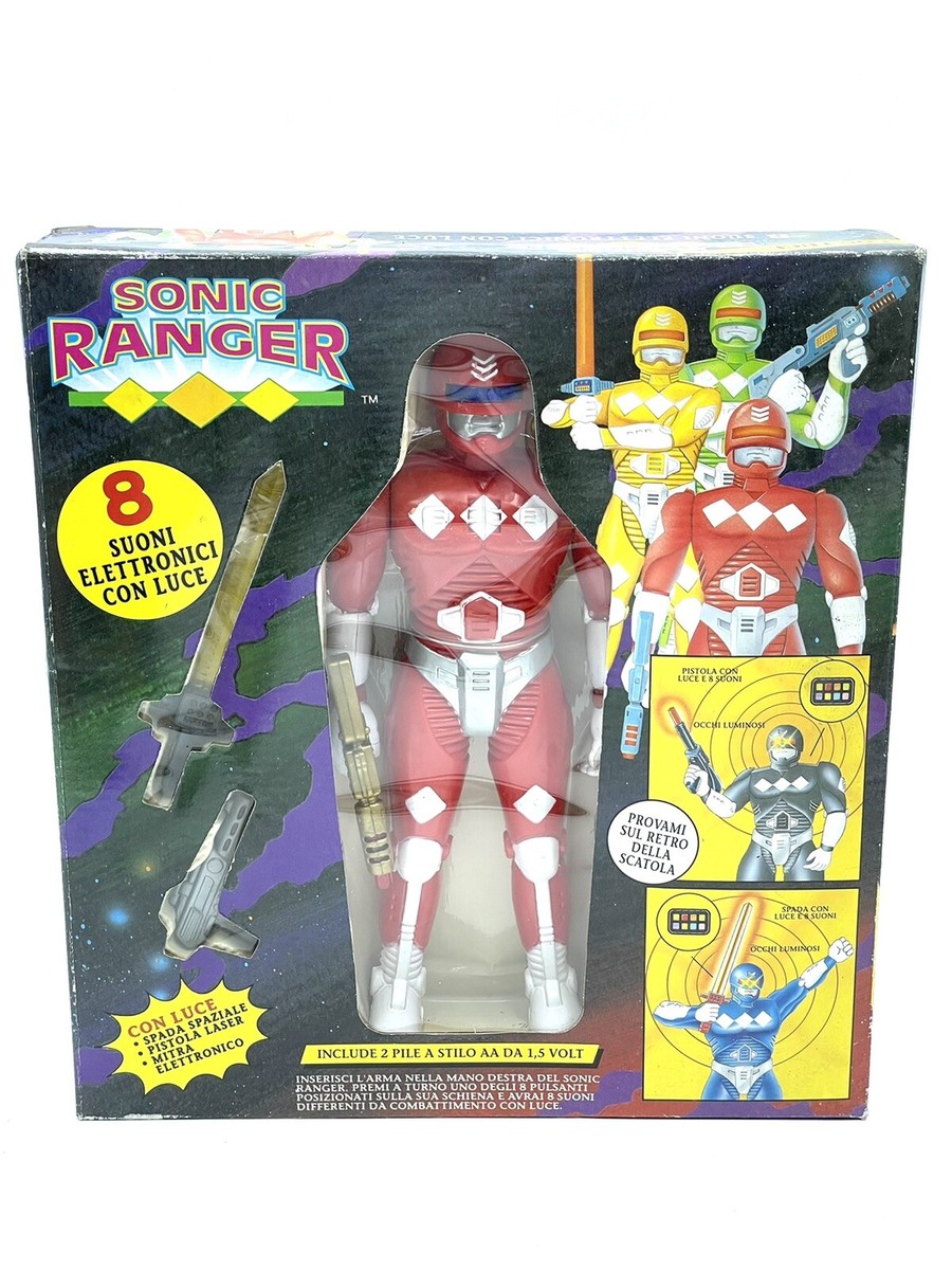 1990# SOMA RED RANGER SONIC RANGER POWER RANGERS ROBOCOP KO