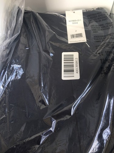 Banana Republic Bi-Stretch Paneled Pencil Skirt Navy Size 2 NWT $78 - Picture 4 of 6