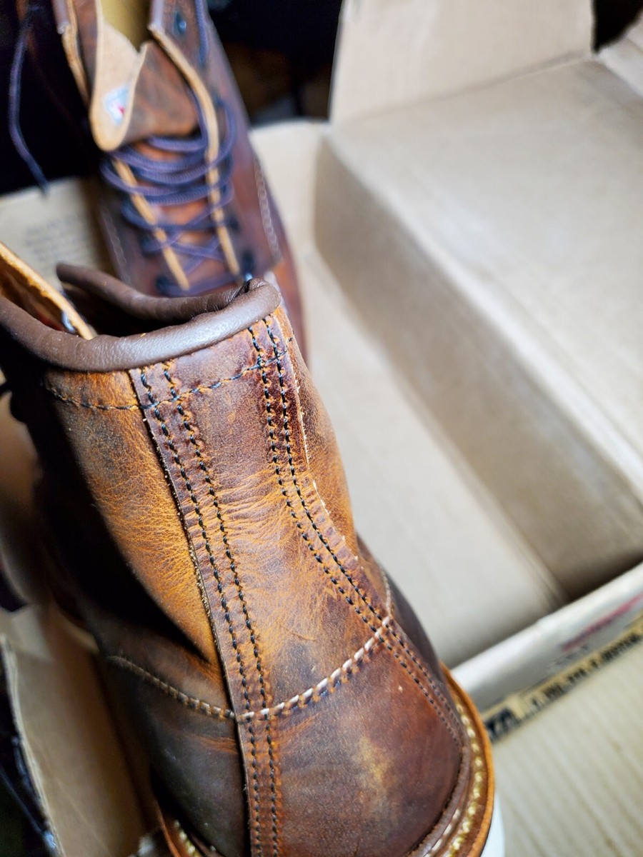 Red Wing Heritage 1907 Moc Toe Boot Men, Size 11 copper Red Wing Heritage 1907 Moc Toe Boot Men, Size 11 copper