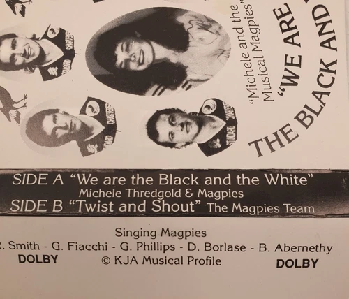 Singing Magpies - We Are The The Black & White Cassette Single, Port Adelaide FC - Picture 3 of 4