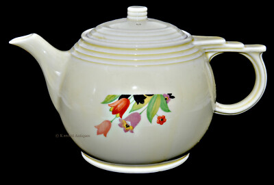 Hall China Crocus RARE ART DECO Coffee Pot