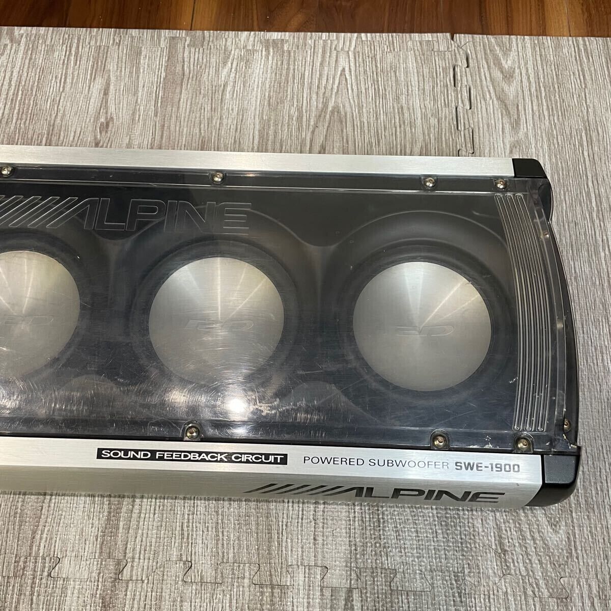 【mercyさま専用】車載用サブウーファー350W アルパインSWE-1900 mercyさま専用】車載用サブウーファー350W アルパインSWE-1900