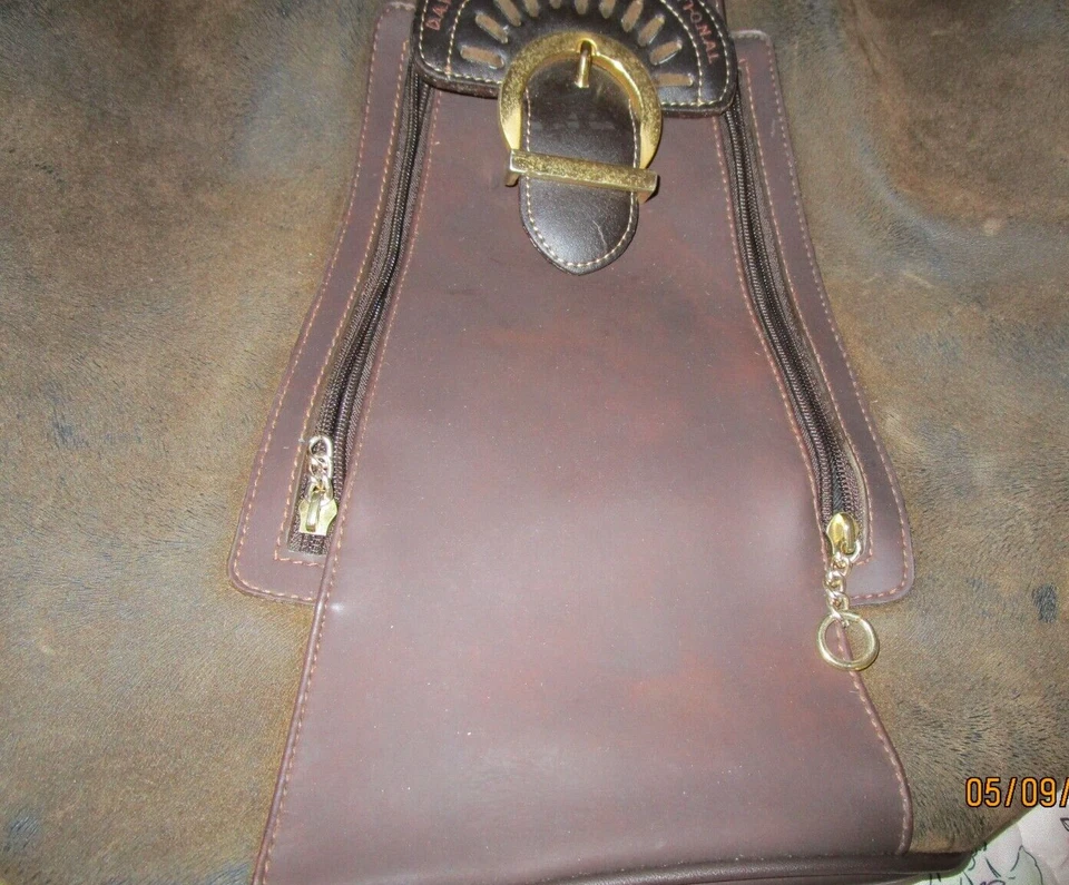 Bolso Bandolera David Jones Internacional de Cuero Bandolera Estilo Cartera Bolso Foto 3 de 4