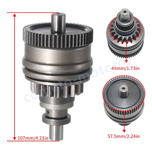 Starter Drive Bendix for Yamaha Wave Runner GP760 GP800 Wave Raider RA700 RA760 - Picture 4 of 10