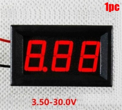 0.56'' 3.5V-30V Variable Voltmeter Precision Digital Red Color Ic New br