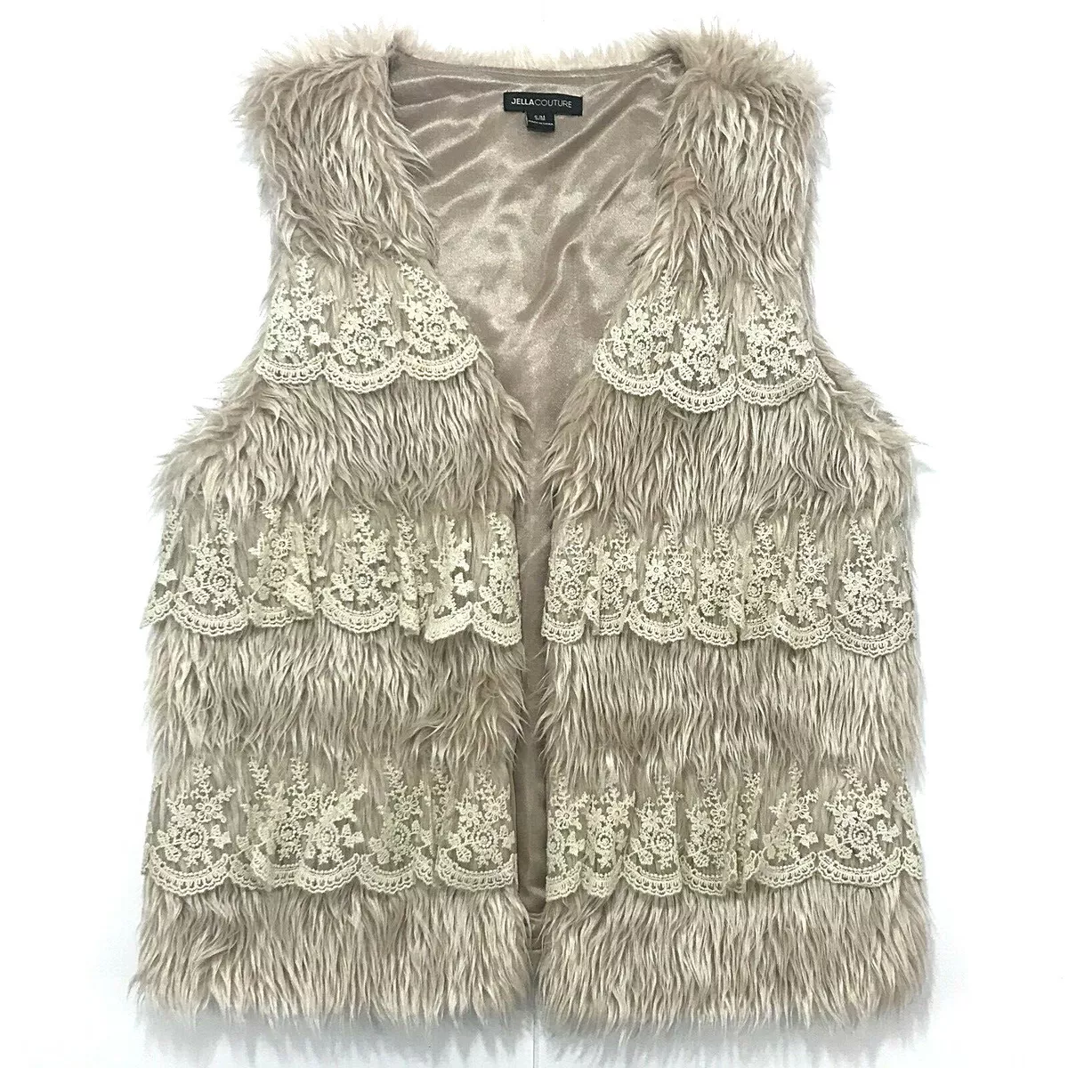 Shaggy shop vest womens