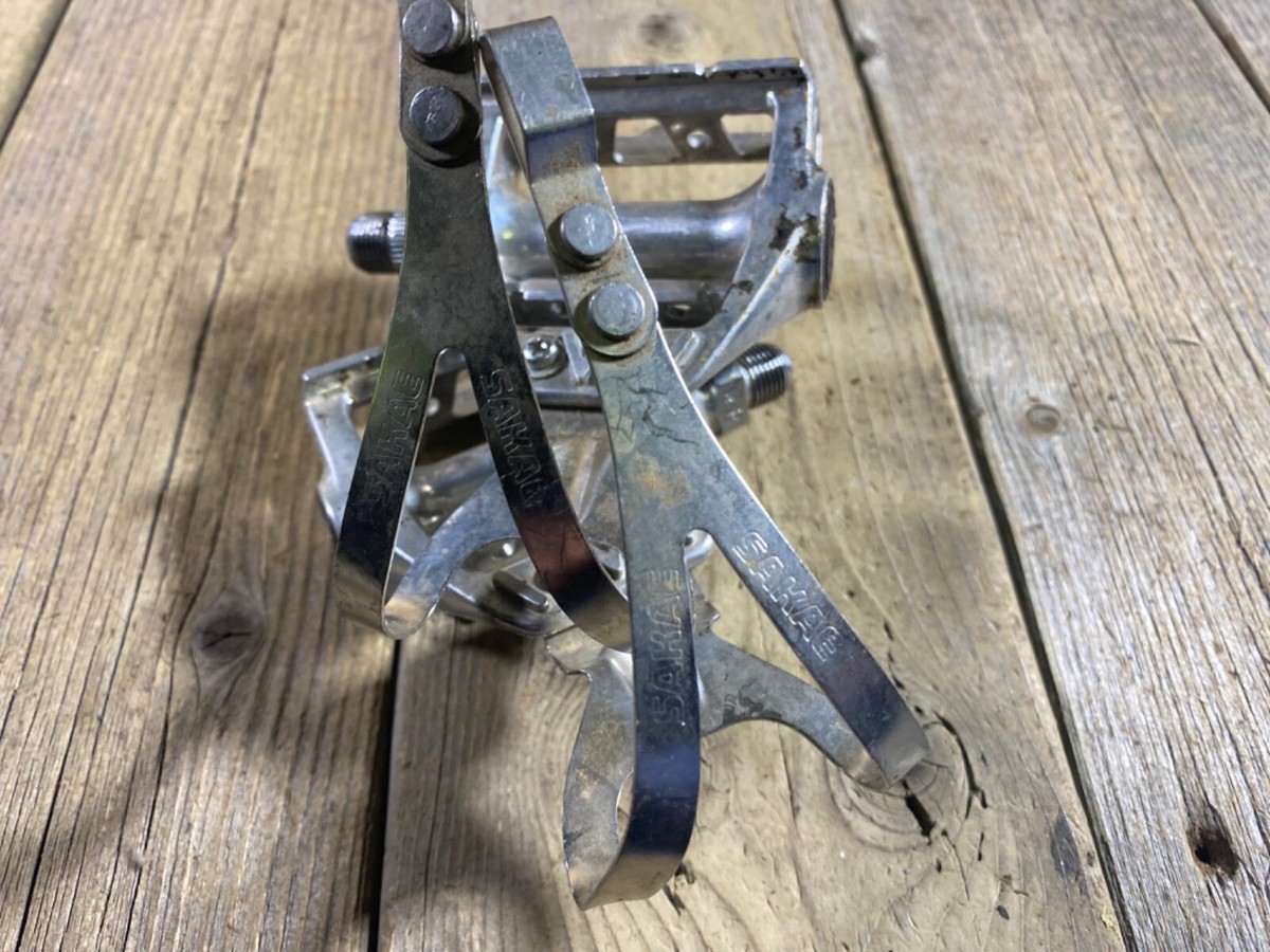 SR Sakae SP-153 AL Vintage Bike Pedals - Made in Japan