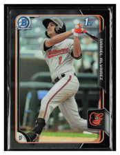 2015 Bowman Chrome Prospects Asia Black Ref #BCP145 Dariel Alvarez