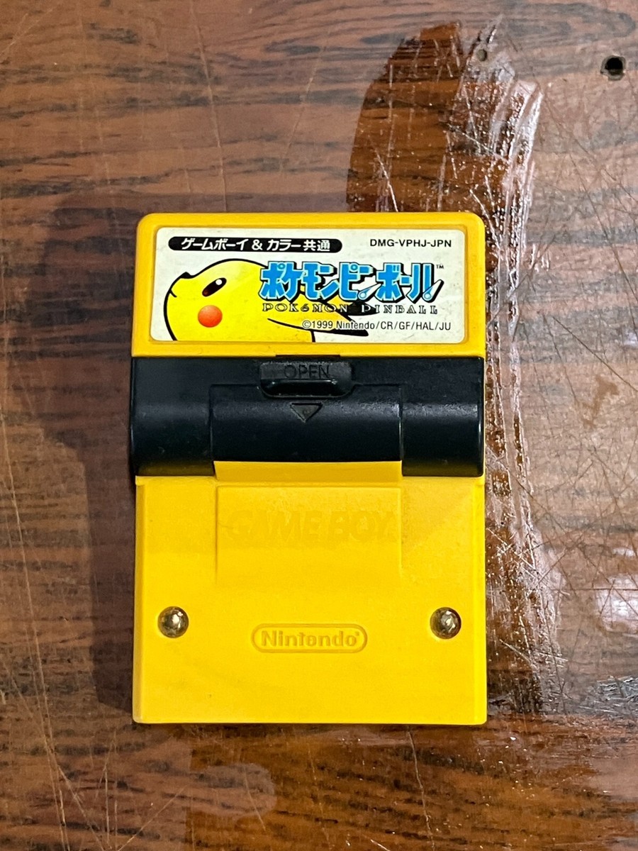 Gameboy Color Pokemon Pinball Rumble Cartridge Nintendo from Japan