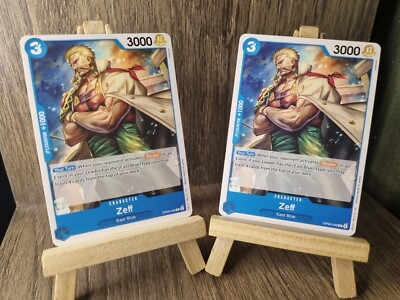 Op06-048 Zeff Ostblau Deck X2 Charakterkarten!!