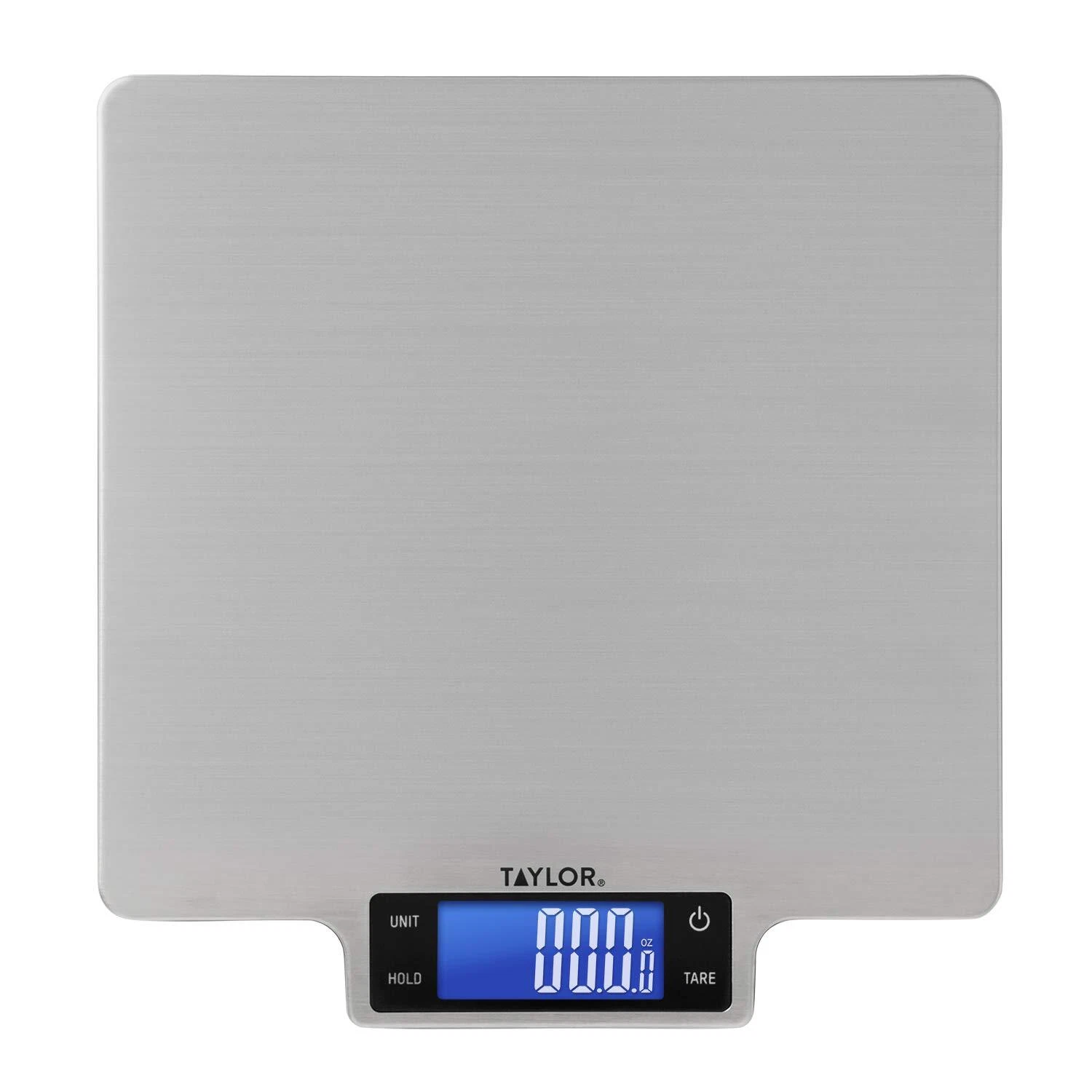22 LB Digital Kitchen Scale Stainless Steel Precision Weighing with Tare Feature