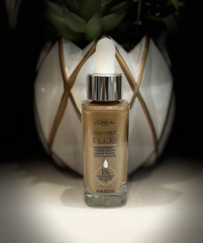 L'Oreal Paris True Match Nude Hyaluronic Tinted Serum ~ Choose Foundation Shade - Picture 5 of 15