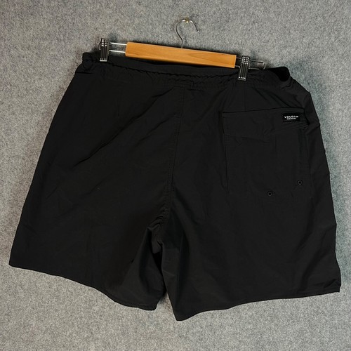 Volcom Boardshorts Mens 38 Charcoal Drawcord Swim Surf Beach Pockets - Picture 6 of 10