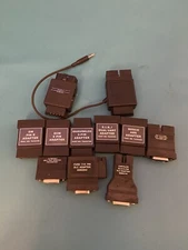 Vetronix 11 Piece DLC adapter Lot - Ford - Isuzu - Bosch -