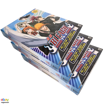 Bleach Anime Dvd Episodes 1-366 Complete TV Series Live Action