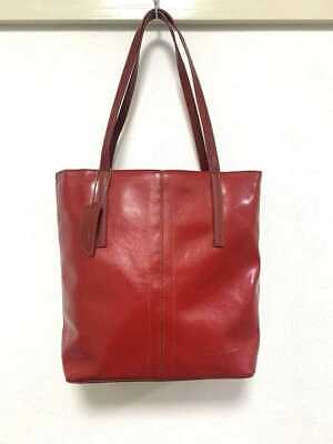 VAN VALENTINO Tote Bag Red Ladies Large Capacity Stylish VAN VALENTINO Tote Bag Red Ladies Large Capacity Stylish
