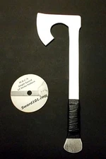 Tactical Training Tomahawk Aluminum Viking Kali Axe Hatchet Martial Arts DVD