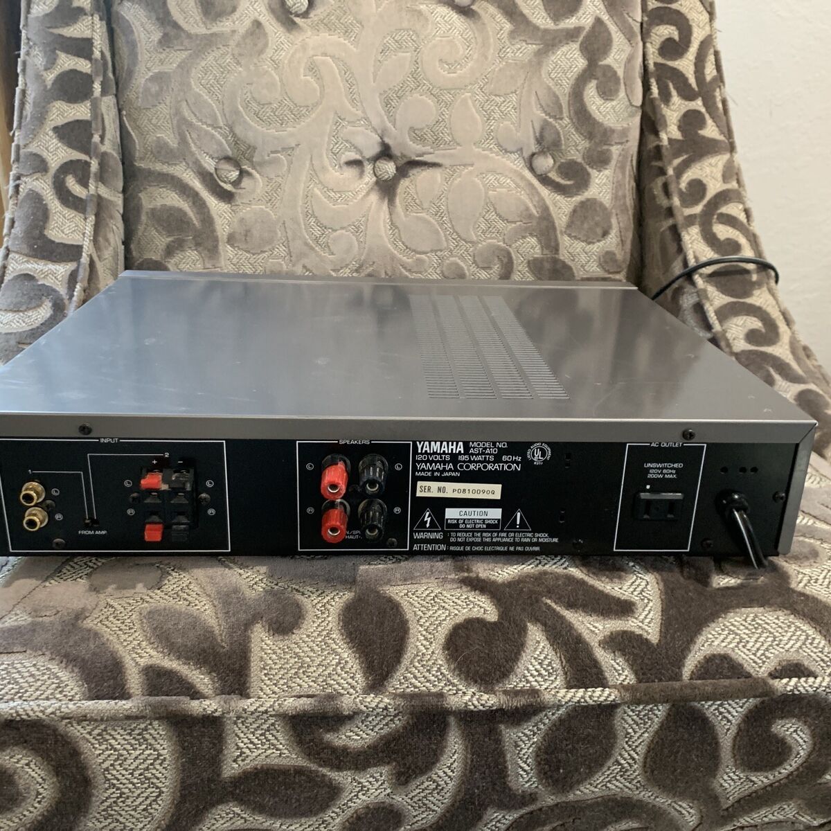 1989 Yamaha AST-A10 Active Servo Processing Power Amplifier 1989 Yamaha AST-A10 Active Servo Processing Power Amplifier