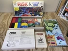 CASTLE RISK & RISK 2 in 1 Board Game (1990, Parker Bros) Complete Vintage