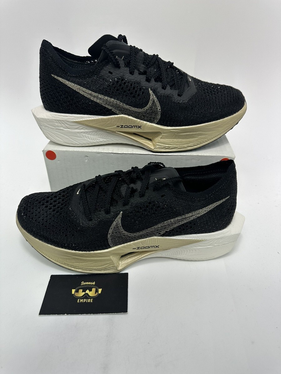 Nike ZoomX Vaporfly NEXT% 3 Black Metallic Gold DV4130-002 Woman