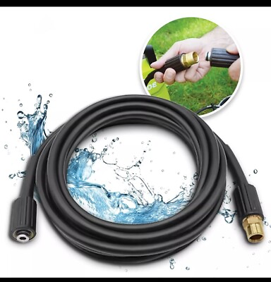 #ad Sun Joe 25ft Universal Medium Duty Pressure Washer Extension Hose for SPX Series $50.00
