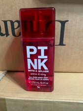 NEW VICTORIA'S SECRET PINK WARM  COZY PINK WITH A SPLASH RETRO MIST 8.4 FL OZ