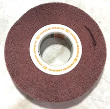 Standard Abrasives BriteRite 6" x 1" x 2" Flap Brush Very Fine Grit AO USA Made