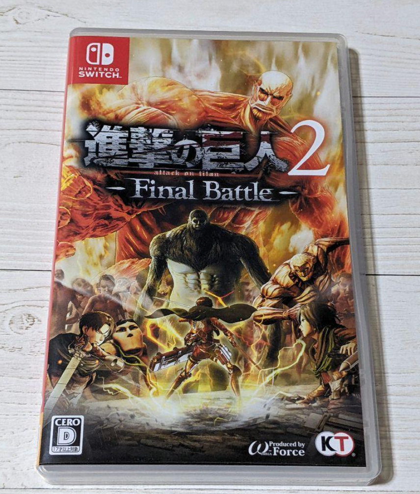 Attack on Titan 2: Final Battle Nintendo Switch USED JP Attack on Titan 2: Final Battle Nintendo Switch USED JP