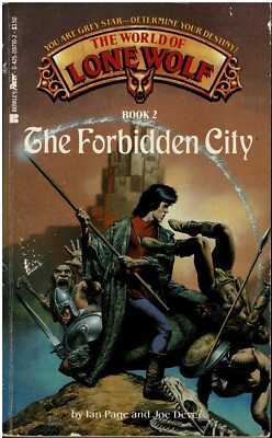 Joe Dever - The World of Lone 2 - The Forbidden City - US edition - B+/A-/B+
