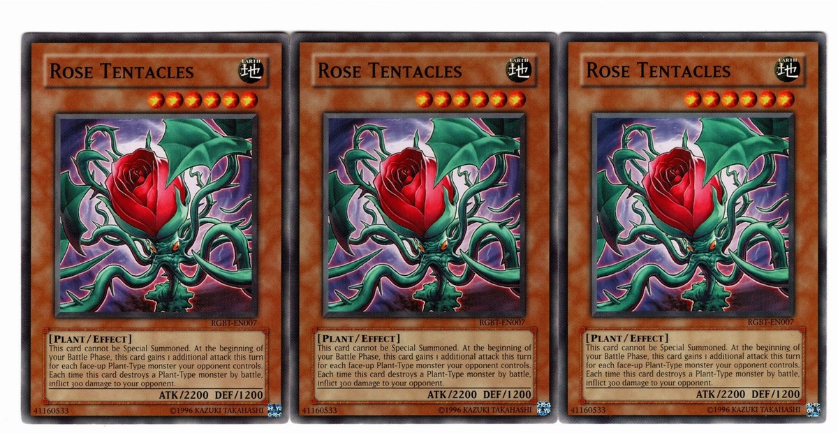 yugioh rose tentacles deck Rose Tentacles LDS2-EN095 Yu-Gi-Oh! Card main image 0