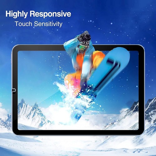 3-Pack Tempered Glass Screen Protector For iPad Mini 7th Gen / Mini 6th Gen - Picture 5 of 7