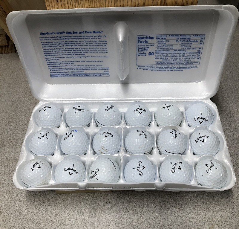 Callaway Super Soft Used Golf Balls (18)