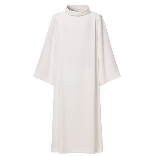 Kirche katholischer christlicher Klerus Alb Priester liturgischer Kleriker Pastor Alb Gewand