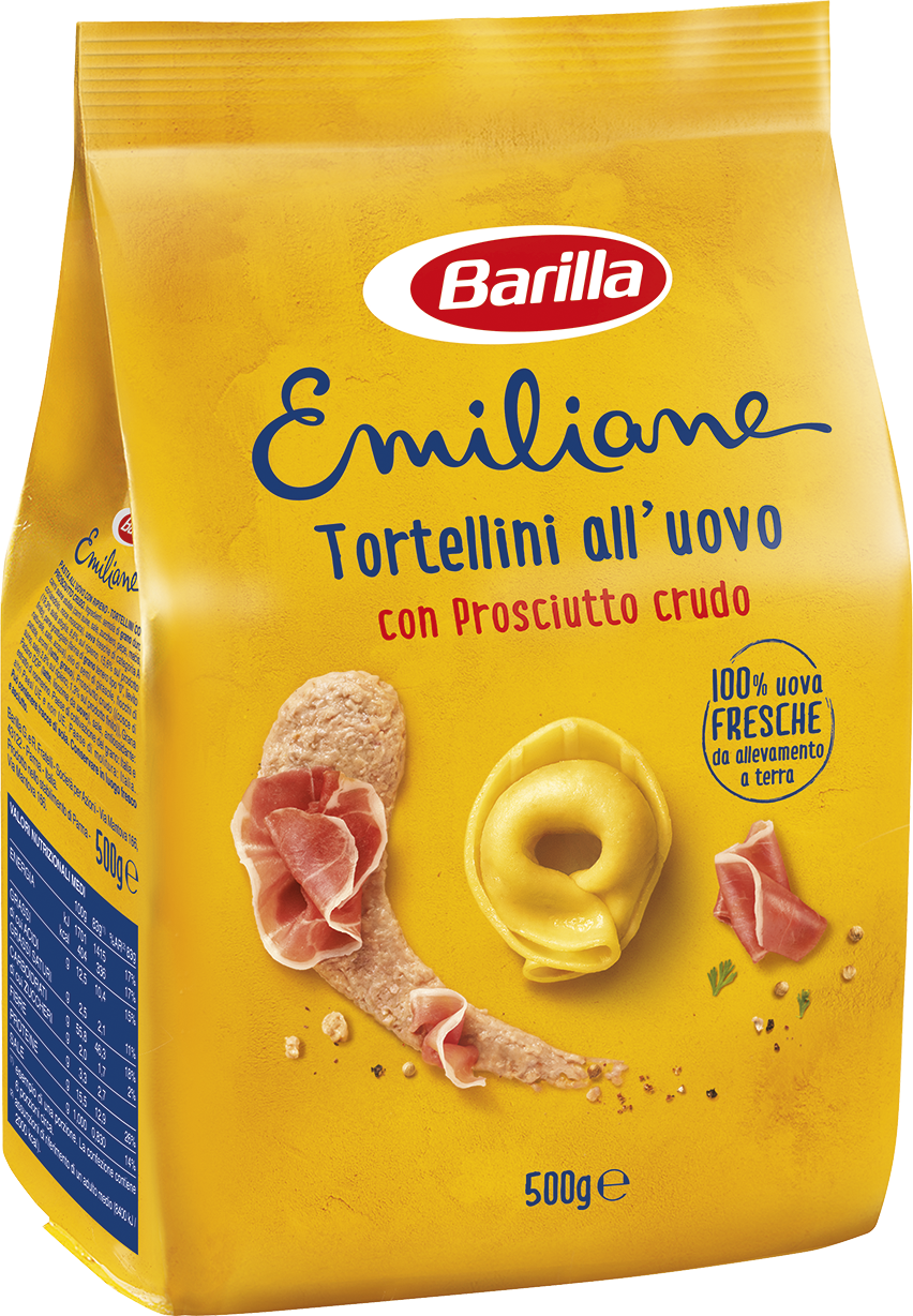4 x 500g (2Kg) Barilla Egg Pasta Stuffed Tortellini with Raw Ham eBay