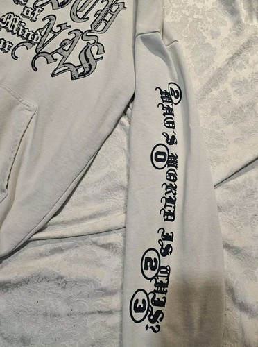 NAS NYSOM TOUR 2023 Sand Hoodie Official Merch Size Med NY State Of Mind - Picture 15 of 22