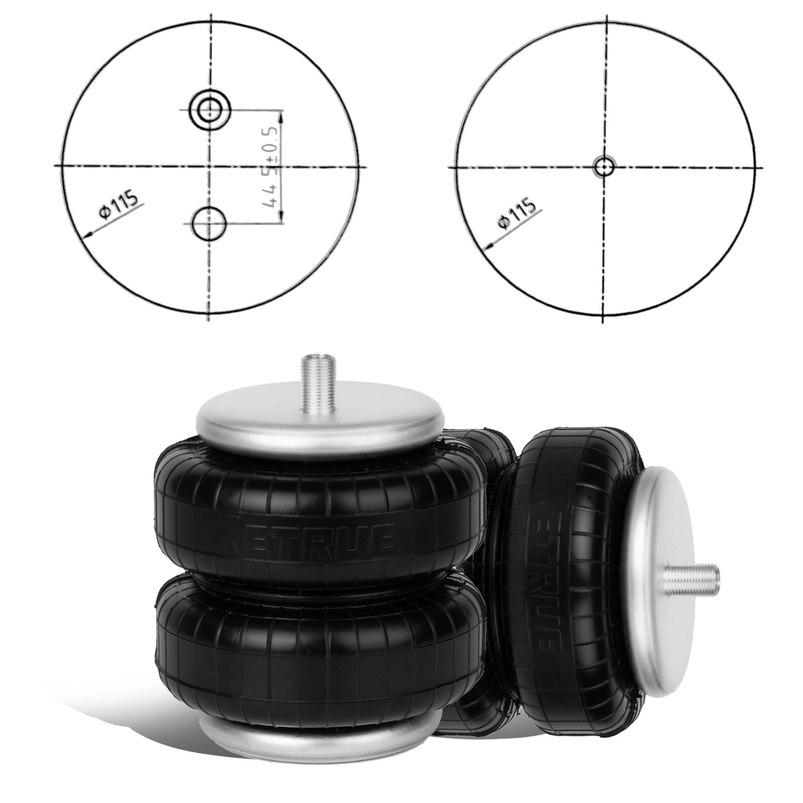 Air Suspension Kit 20052023 Toyota Air Bag Air Spring Rear Lift