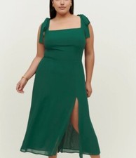Plus Size Reformation Twilight Dress in Emerald SZ 20