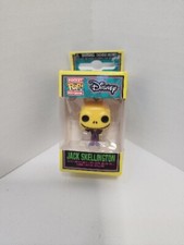 Funko Pop! Llavero Pesadilla antes de Navidad - Jack Skellington (Luz Negra)